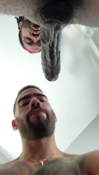 Gave my new puppy @jesus_really_ a big strong bone to suck on!!! https://t.co/1TcBA6GXjx 💦💦💦 https://t