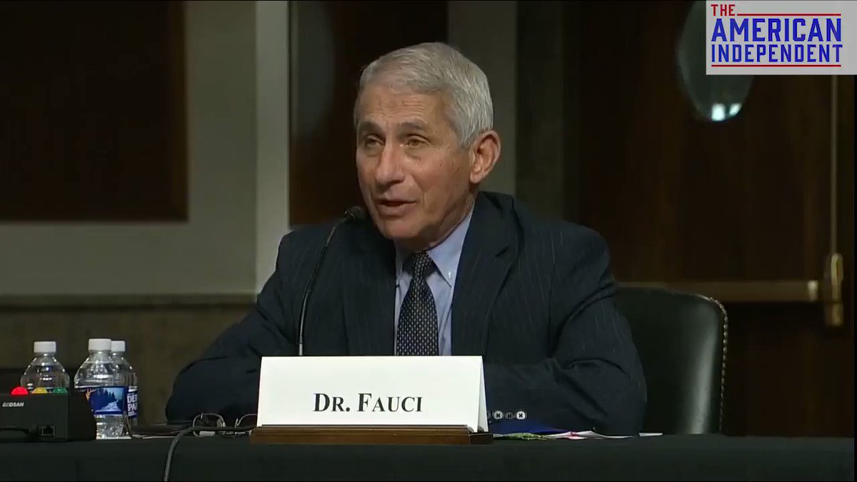 FAUCI to Sen. Paul: "You are not listening ... If you believe that 22% is 'herd immunity', I believe you're alone in that."
https://t.co/WykoaZwRT3