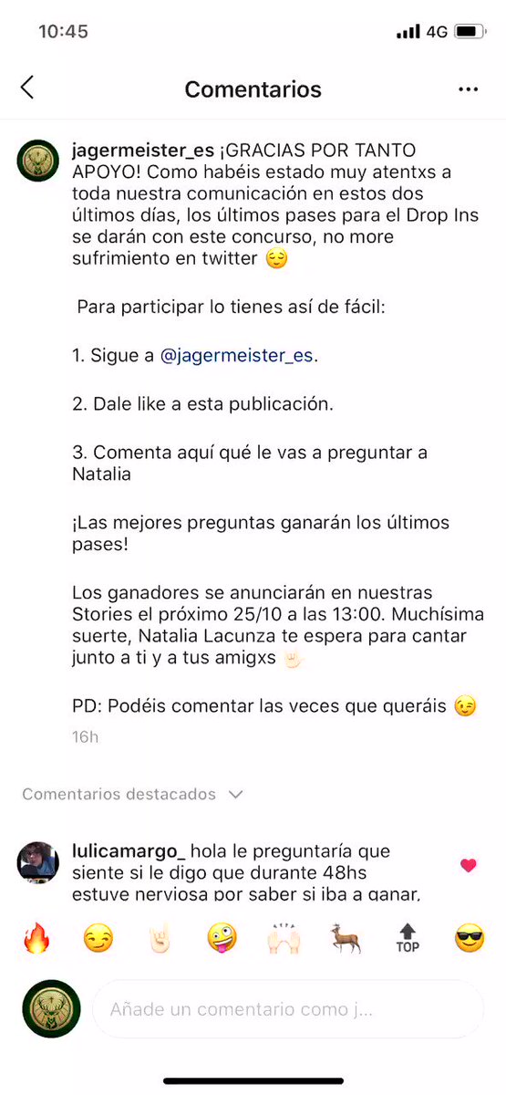 ¡Buenos días! Ya me he leído las primeras preguntas 😌 Necesito que me lo pongáis un poco más difícil! ¿Otra ronda hoy de preguntas en el post? 🙌🏼🙌🏼 el viernes publicaré por IG las seleccionadas! Mucha suerte https://t.co/TR8nbZElSb