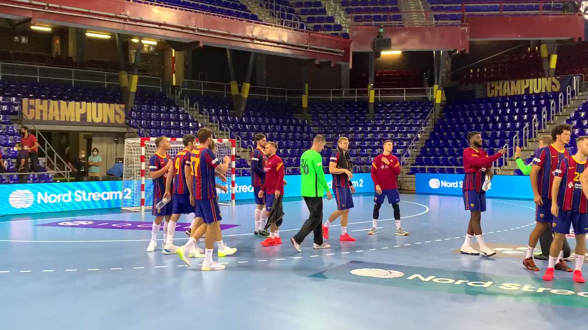 💥 #HandbolLive 💥
⚔️ Barça 42-28 @RKCPL
🏆 R2 @ehfcl
⌚️ Full time! / Final del partit!
📍 Palau Blaugrana
🔵🔴 #ForçaBarça #ehfcl https://t.co/5ssA0n7ao8