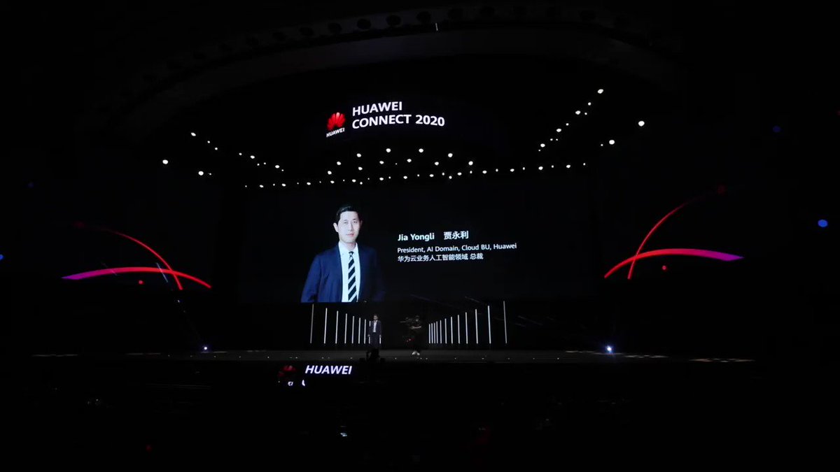 Jia Yongli, Presidente de IA y Cloud BU de Huawei, presentó la solución Knowledge Computing de #Huawei, que combina tecnologías de IA con el conocimiento de la industria en el día 2 de #HuaweiConnect 2020. Leer más: https://t.co/dj35FhcsXW https://t.co/lUIvl4XxRQ