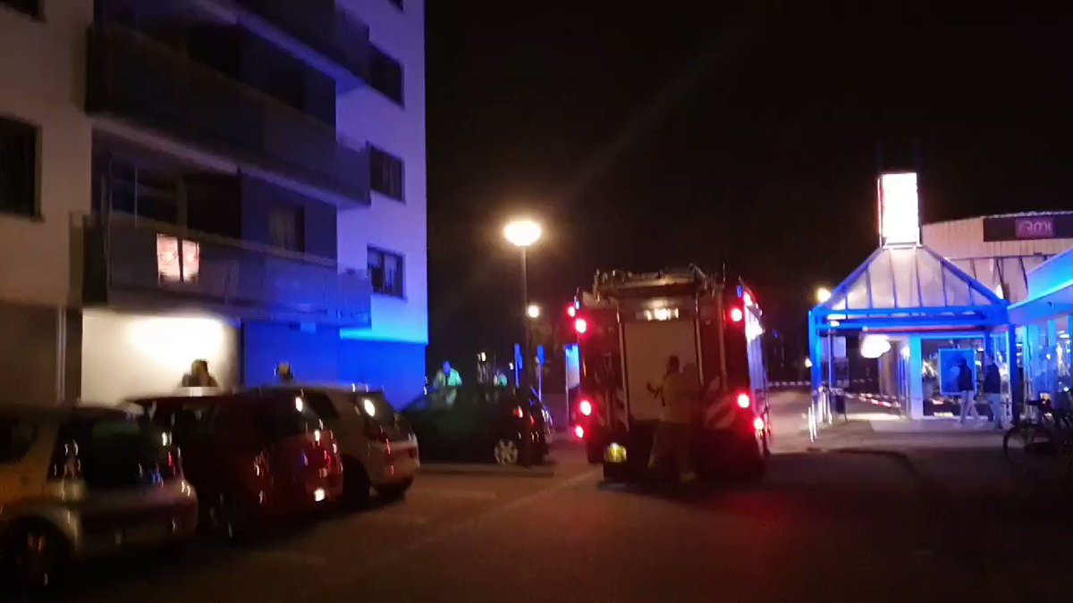 Melding brandweer Kalmoesstraat Apeldoorn inzake grote brand