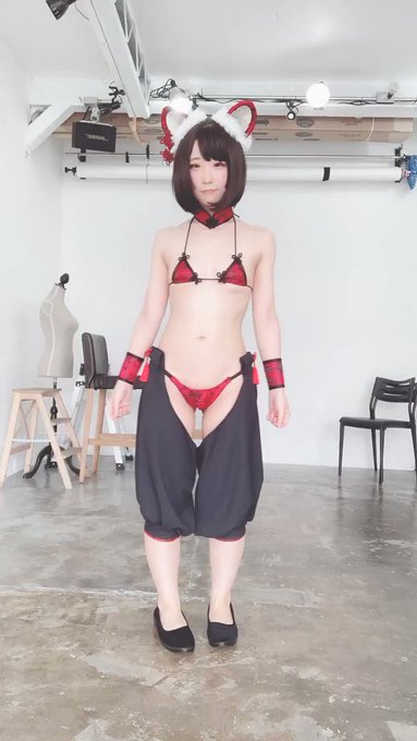 コスプレイヤー桃乃えきすのTwitter動画1