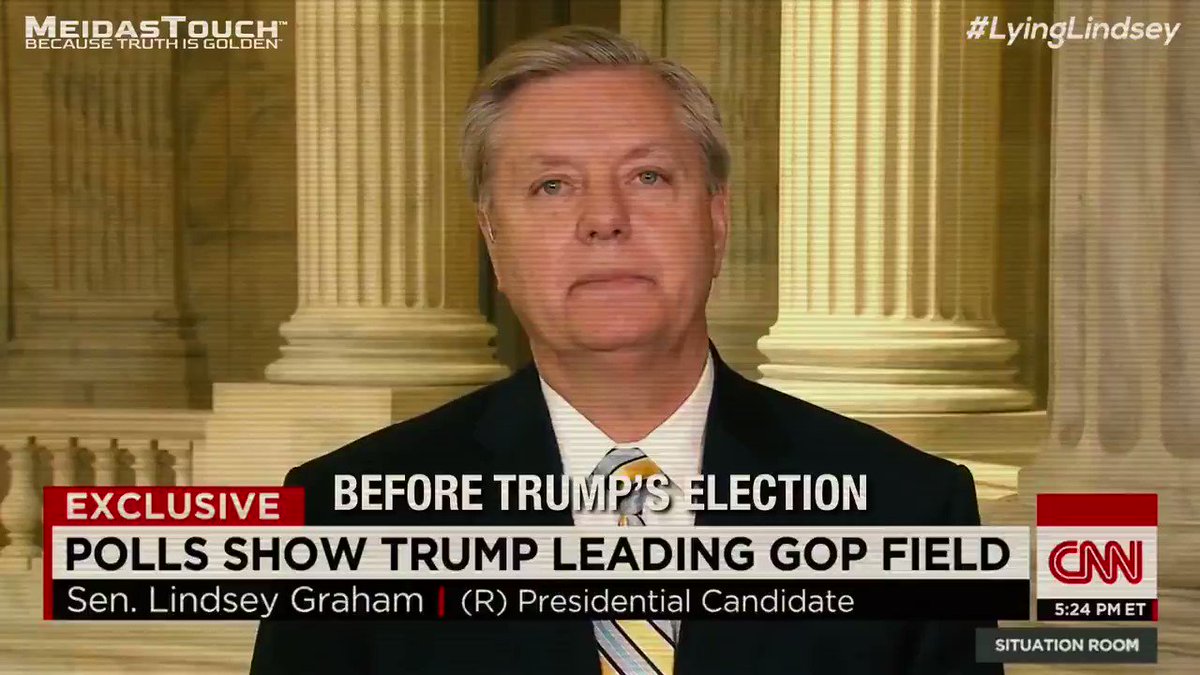Lindsey Graham is not going to want you to retweet this #LyingLindsey 26 Sep 2020 https://t.co/x87Vkv2EFz