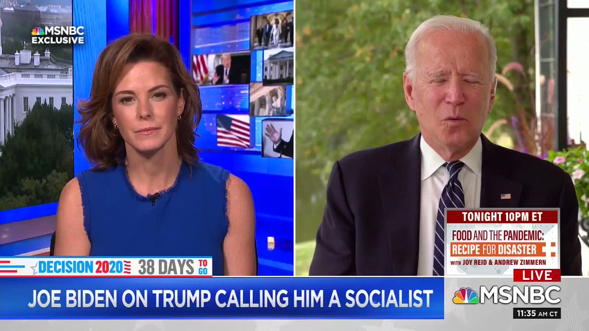 Joe Biden says Donald Trump is "sort of like" Nazi official Joseph Goebbels.
Goebbels helped carry out the systematic murder of more than six million Jewish people. This is a disgusting thing for a politician to say. https://t.co/xJQFGpQD2k