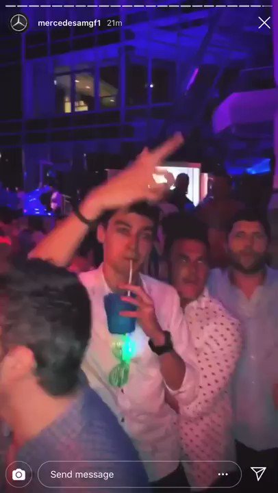 He'll be raving @MercedesAMGF1 #GeorgeRussell #f1