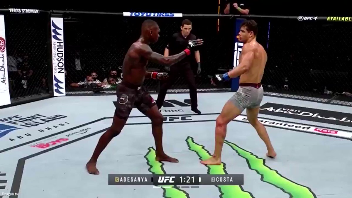 Israel Adesanya took Paulo Costa apart too early, yet we disrespect him.
He's going to be reign for a longer time.
Romero came close the last time, but he was too afraid to fight.
Give it up for The Last Style Bender!
Again, bring on Jones! 😎
#UFC253
https://t.co/nZUXTF7dXS