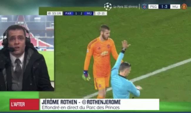🚨 06/03/2019
L’énorme coup de gueule de @RothenJerome sur le PSG après la débâcle face à Manchester United
Et le fameux « caca culotte » !
➡️Follow pour d’autres extraits historiques de l’After foot !
#TeamPSG #football https://t.co/7ky8pR05Vk