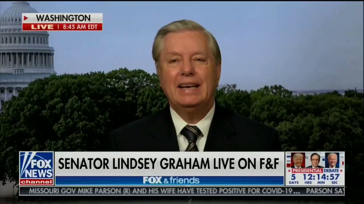 Despite Democrats' rising optimism, Harrison still has to overcome the red-lean of South Carolina, where Republican loyalty runs deep.
But for now, it looks like we have a real race on our hands. Take it from Lindsey Graham: https://t.co/HWwStb8oFj