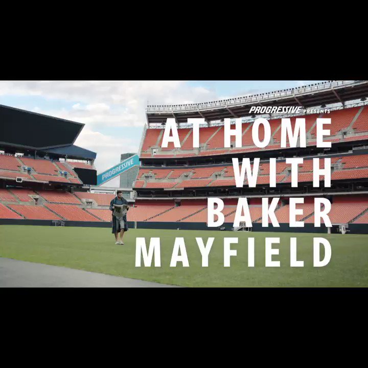 Baker Mayfield (@bakermayfield) on Twitter photo 2020-09-28 21:28:42 Hey @emilywmayfield6 👀 Little help here … @Progressive #AtHomeWithBaker #Sponsored Hey @emilywmayfield6 👀 Little help here … @Progressive #AtHomeWithBaker #Sponsored