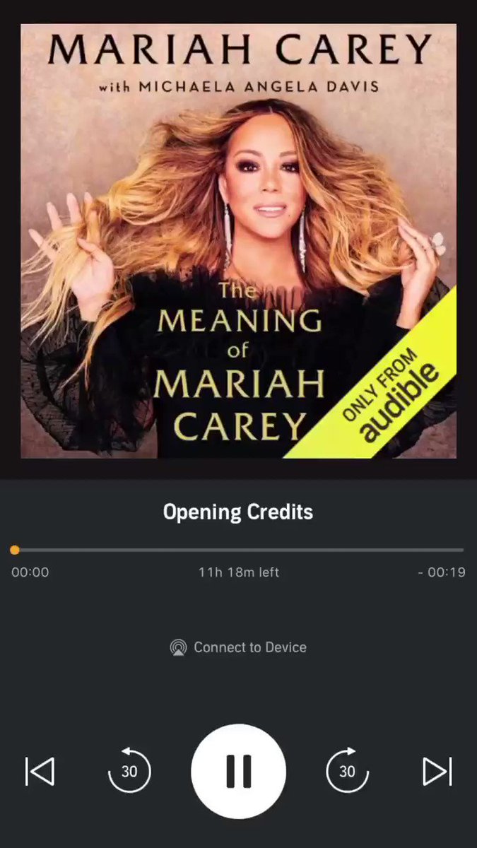 “I refuse to acknowledge time...”
#TheMeaningOfMariahCarey x @audible_com
https://t.co/XeWBTIirwz https://t.co/22B4x8uz6u