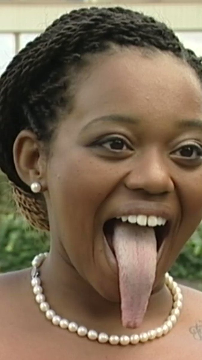 Guinness World Records On Twitter Chanel Tapper Has The Longest Tongue Female At A Length Of 9 75 Centimetres Touching Your Nose No Big Deal