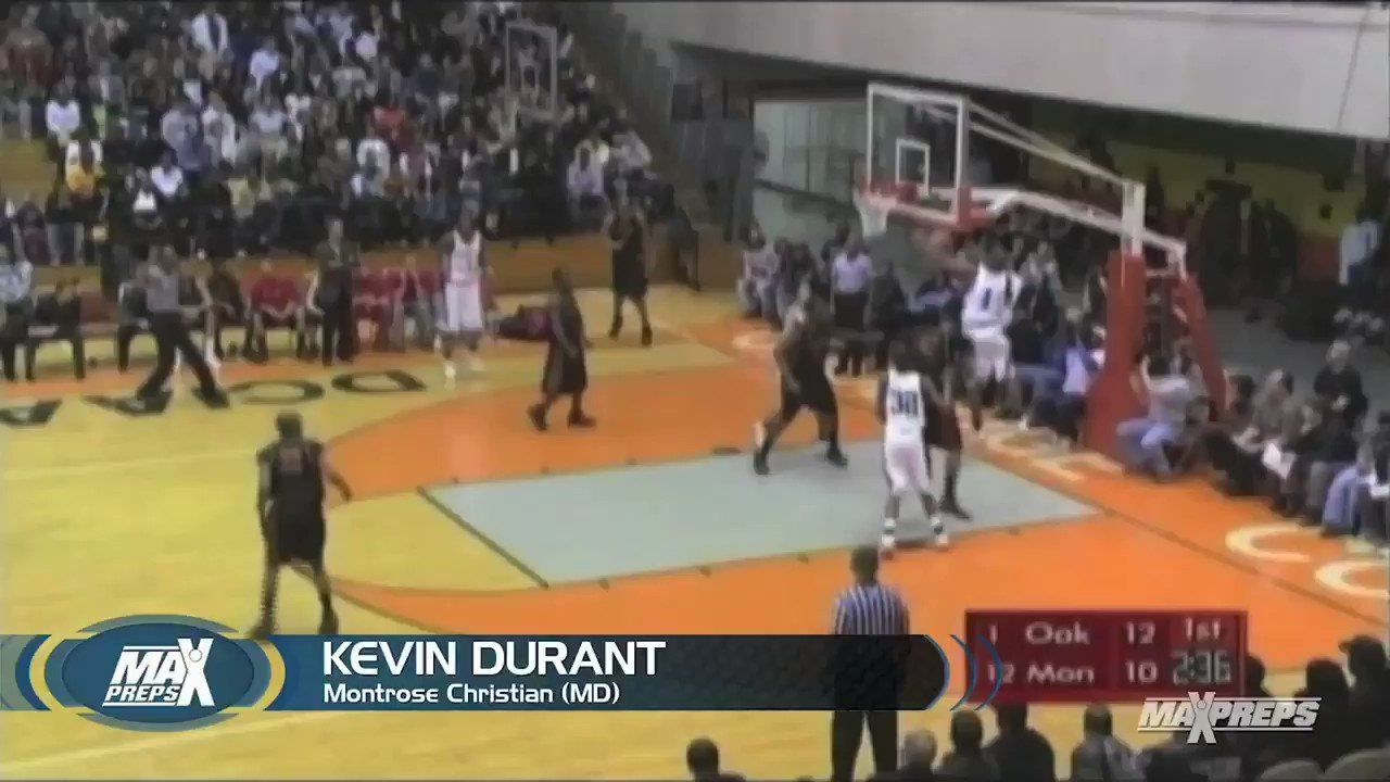 Happy 32nd Birthday to Kevin Durant!

Imagine trying to guard Durant in HS  | 