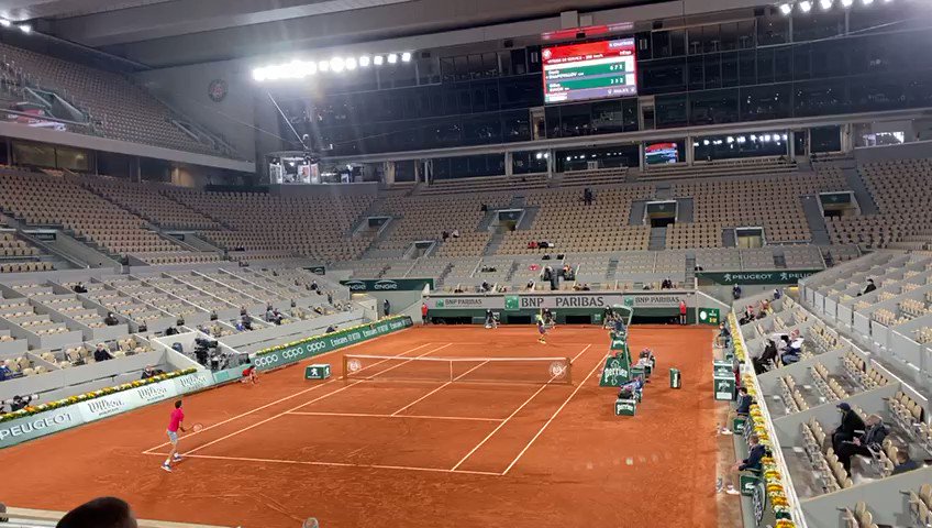 Where we all want to be right now!! @rolandgarros #tennis #allez #LetsGo #vamos https://t.co/CepLfwuDZO
