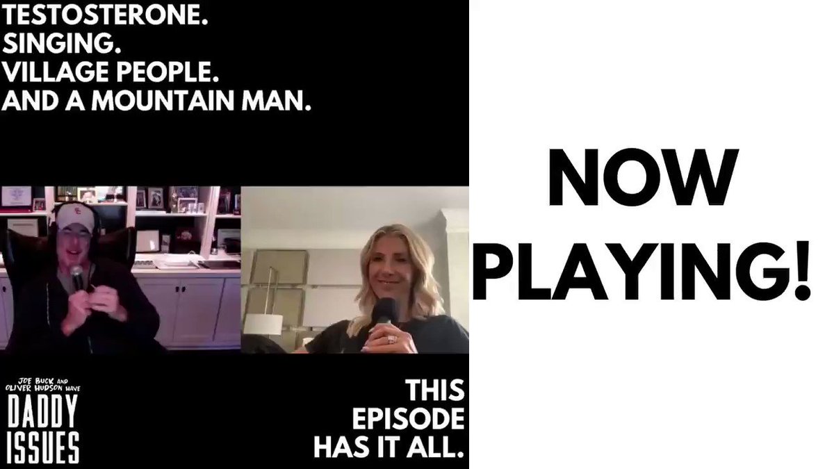I have the hottest pinch-hitter in the game. My wife @michellebeisner co hosts with me and spills the beans on our story, before Oliver comes back and ruins the show. Check it out @daddyissuespod_ https://t.co/rIKXd9uOCq