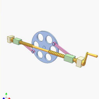 Nut-Screw and Bar Mechanisms