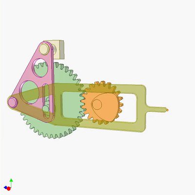 Cam and Gear Mechanism