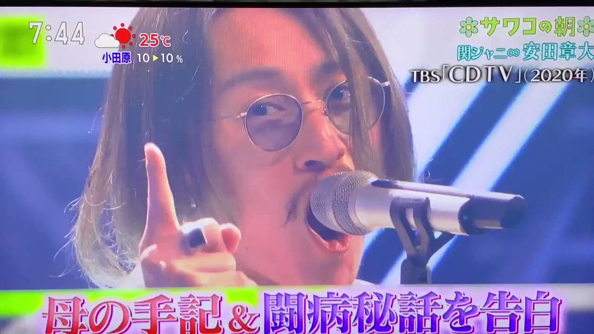 サワコの朝 X 安田章大 Hotワード