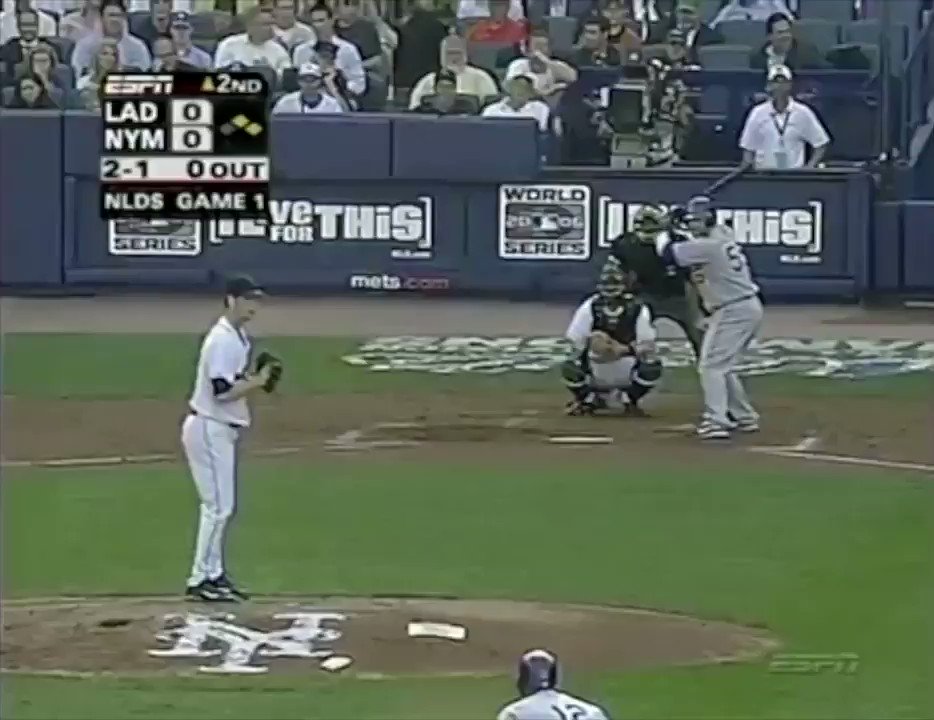 Happy 49th birthday to Paul Lo Duca, shown here getting two outs for the price of one in the 2006 NLDS

