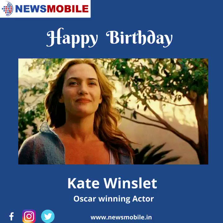 Happy Birthday, Kate Winslet!  