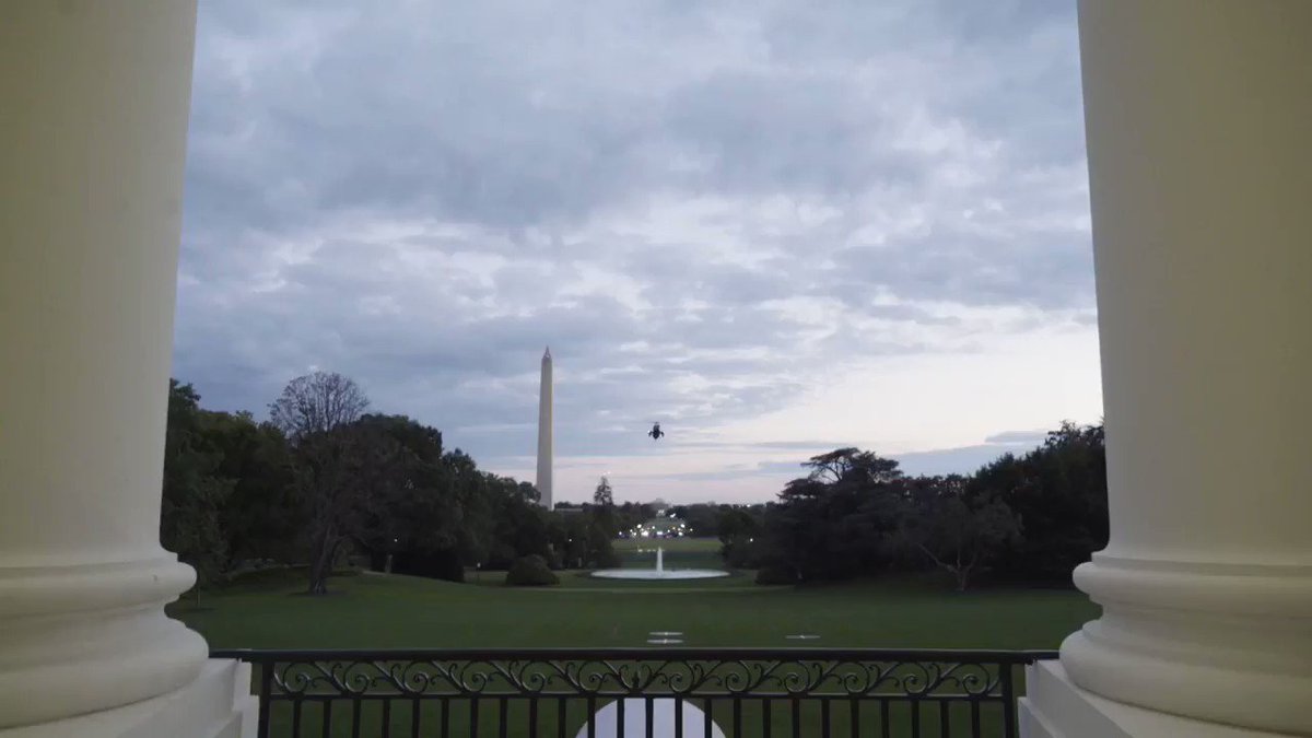 トランプ大統領、めちゃめちゃカッコよく帰宅したけど大丈夫？
