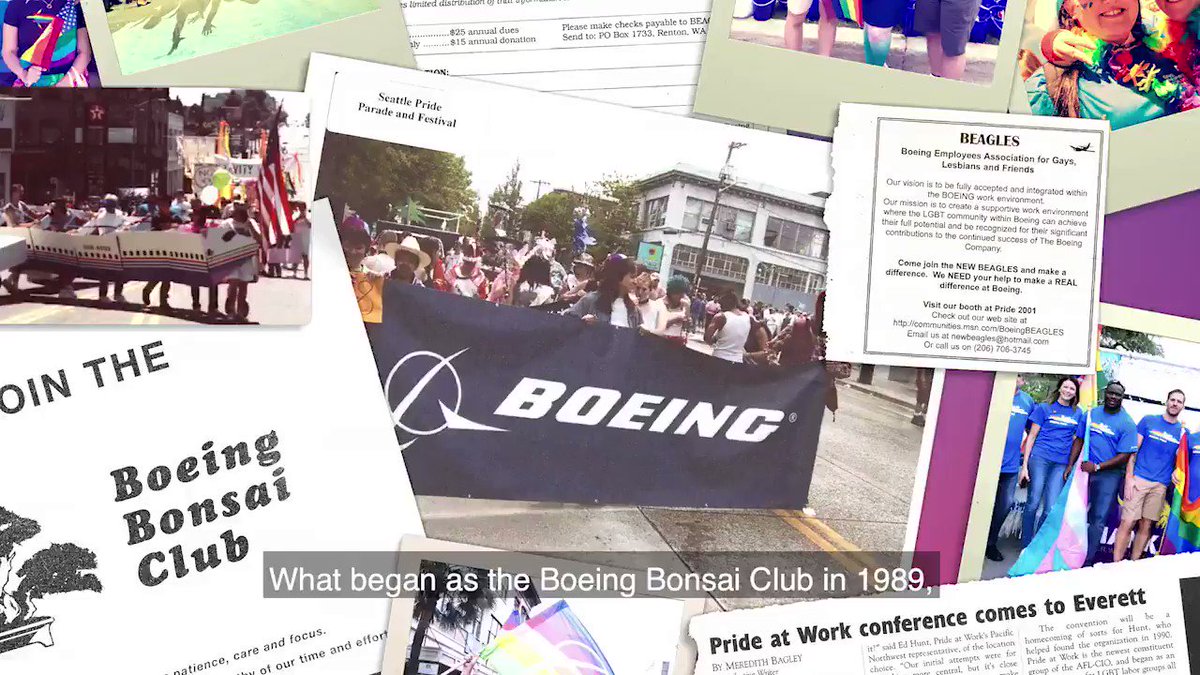 Equality is essential to #TeamBoeing’s culture. Our efforts go back to 1989 with the founding of the Boeing Bonsai Club.
At #OESummit, we're honoring the legacy of the Boeing pioneers who founded our first LGBTQ+ employee-led resource group. https://t.co/awMSYYei2Y