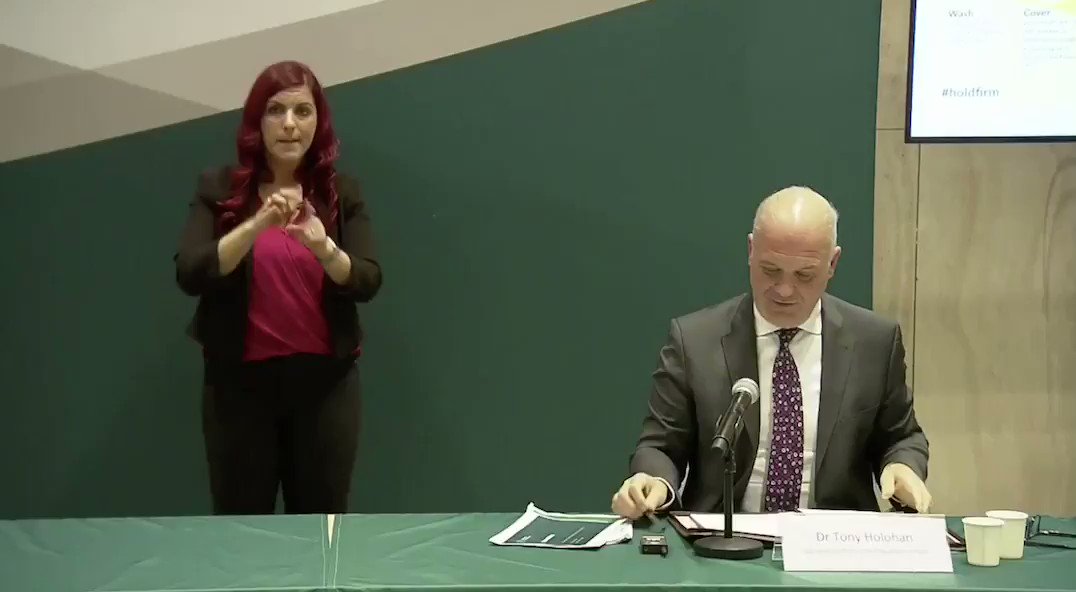 #NEW
“Now is the time... there is no more time to be lost ... we need everybody to act”
- Dr Tony Holohan @CMOIreland
@VirginMediaNews #Covid19Ireland https://t.co/pPcpif9hHh
