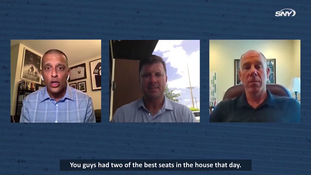The Derek Jeter flip play happened 19 years ago today.
Tino Martinez and Scott Brosius had front row seats.
FULL EPISODE: https://t.co/iHAc8H9lE7 https://t.co/Lu7pkiLHXe