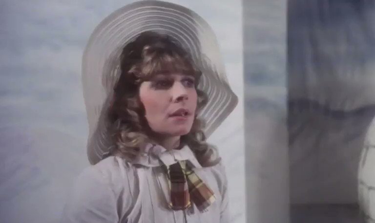 Happy Birthday Katy Manning! Seen here in Eskimo Nell with Christopher Biggins. 