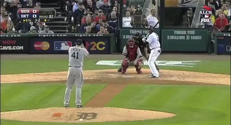 Happy birthday Justin Verlander. Mike Napoli has a present for you! 