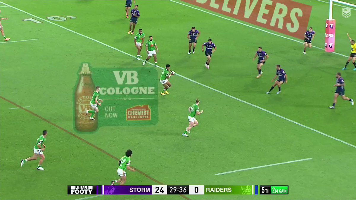 Nrl Finals 2020 Preliminary Final Melbourne Storm Beat Canberra Raiders As It Happened Sport The Guardian