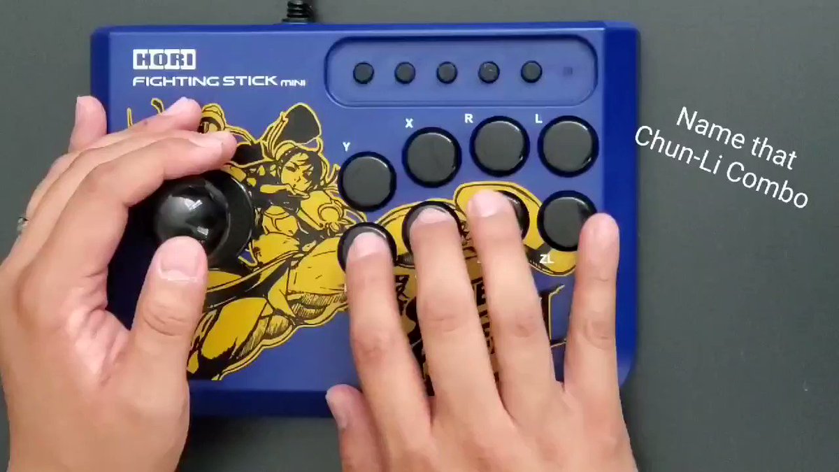 Hori Fighting Stick Mini: Street Fighter Edition (for Nintendo