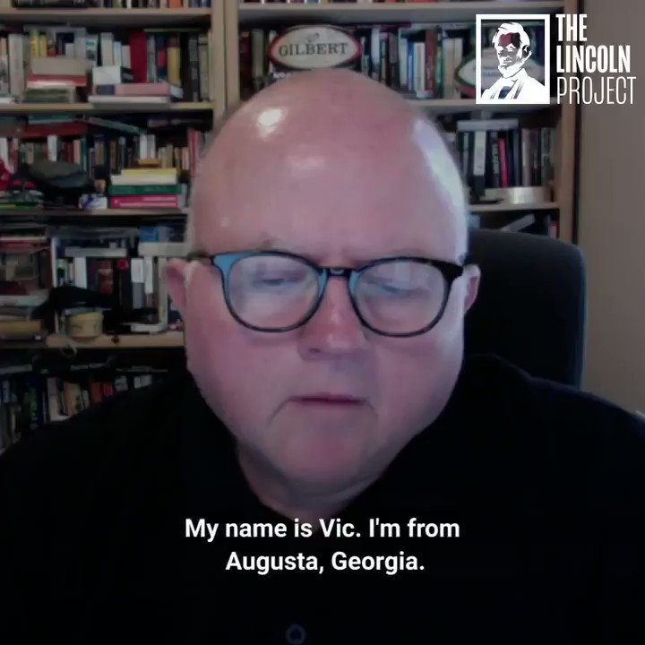 Victor knows Trump is trying to win by disenfranchising voters.
He’s a #LincolnVoter from Georgia who’s voting for Joe Biden. https://t.co/YAyK4IPPao