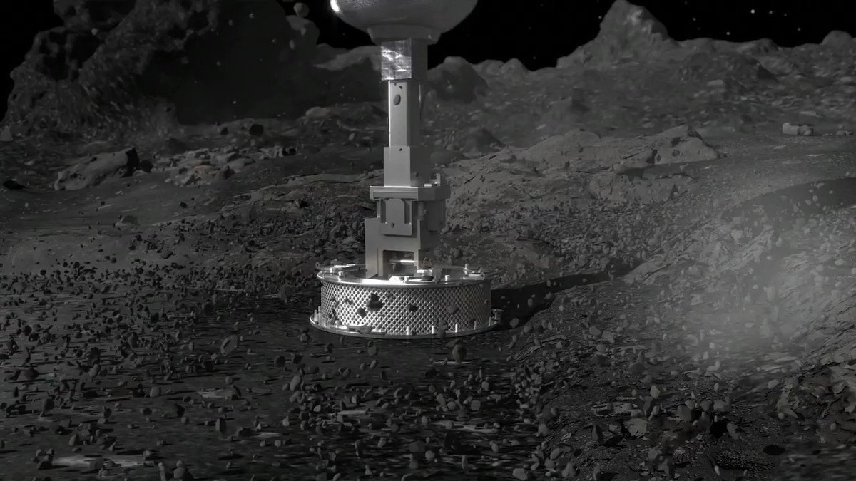 NASA's OSIRIS-REx touches down on asteroid YwFf8Ur7_EC9wFXC