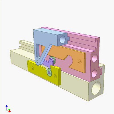 Double Translating Cam Mechanism