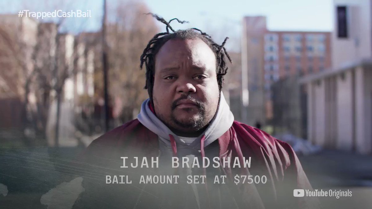 Every year, millions of Americans are incarcerated before even being convicted of a crime - all because they can't afford to post bail. Check out @Youtubeโs new documentary #TrappedCashBail, featuring @BailProject: https://t.co/zY3XieEQst https://t.co/eYTxAU0gAu