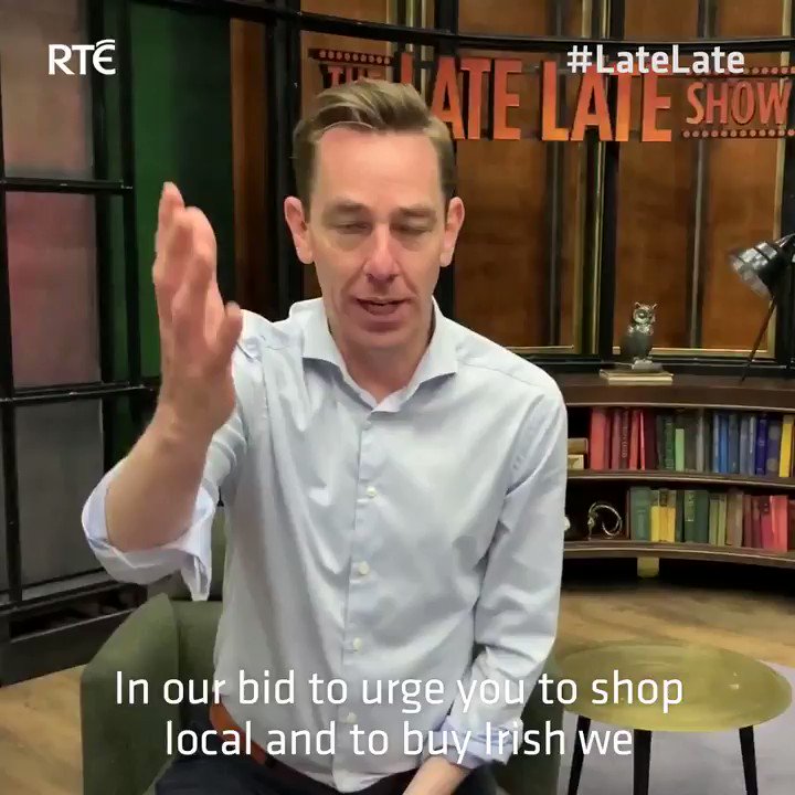 As just announced by Ryan on his radio show, we are looking for businesses to get in touch for our #ShopLocal episode on November 6th.
Email: latelateextra@Rte.ie
#LateLate https://t.co/xUXnYnXfqR