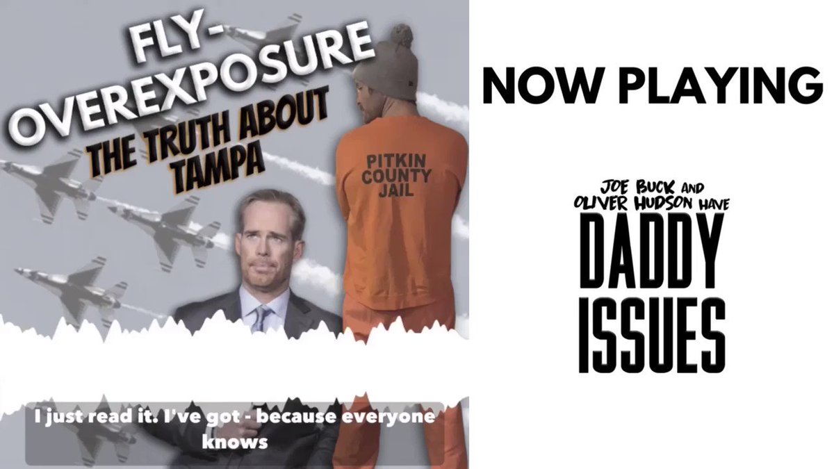If you want to know what really happened in Tampa here you go. If you’re just a headline reader and don’t care to know the story or how goofy my co-host is DO NOT LISTEN!!! @daddyissuespod_ https://t.co/r3FcrDCKC9 https://t.co/tfHQuejmlF