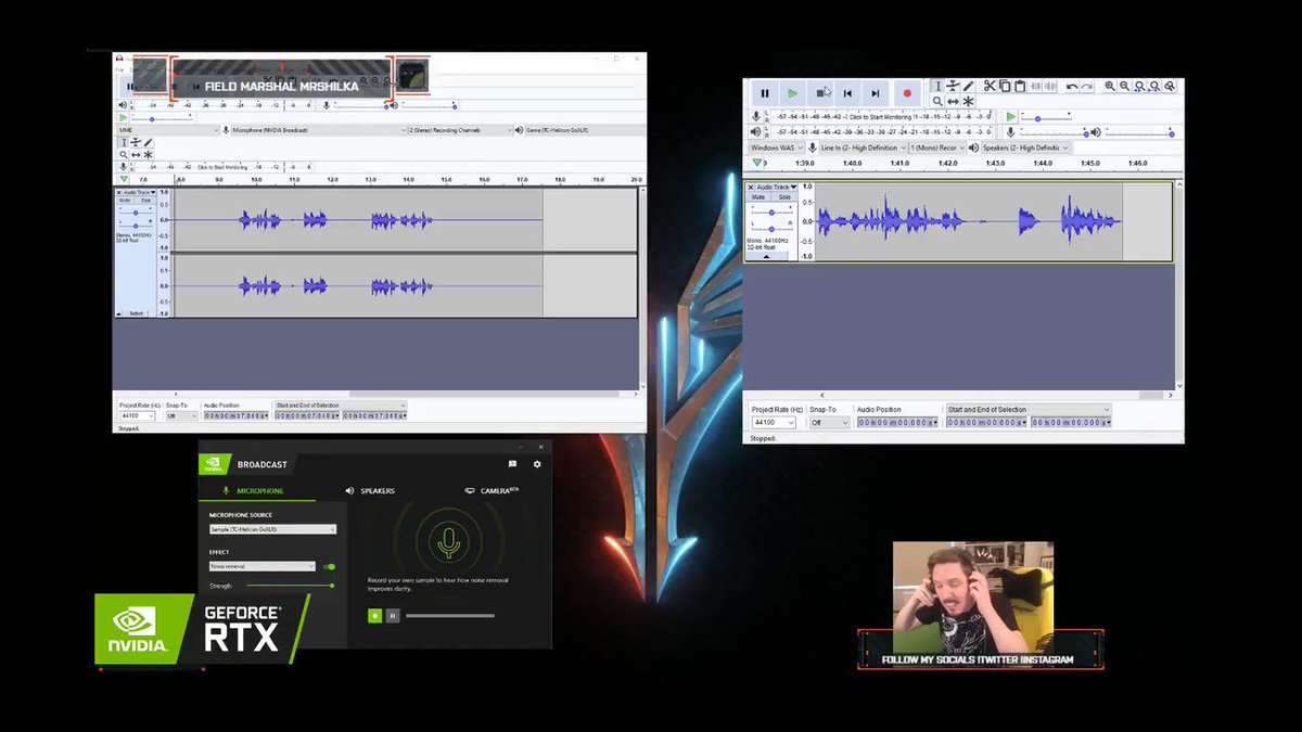 Sacriel (@Sacriel) on Twitter photo 2020-10-22 16:44:07 Want the greenscreen effect without the greenscreen? The @NVIDIAGeForceUK Broadcast App does just that (and its free btw): bit.ly/SacrielCast #ad Want the greenscreen effect without the greenscreen? The @NVIDIAGeForceUK Broadcast App does just that (and its free btw): bit.ly/SacrielCast #ad