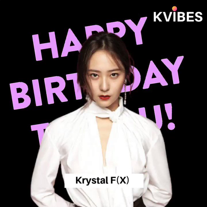 Happy Birthday to Krystal Jung!    