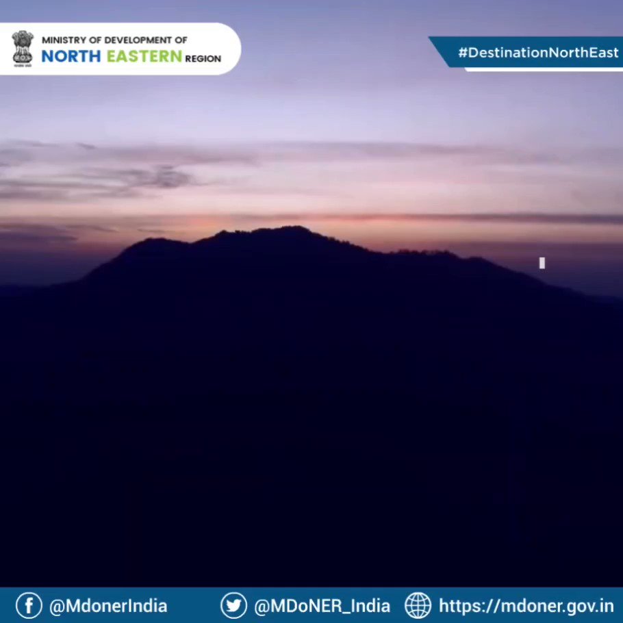 Thank you @MDoNER_India for sharing such a mesmerizing view from Lawngtlai in Mizoram! #DestinationNorthEast
@Mizoram_Tourism