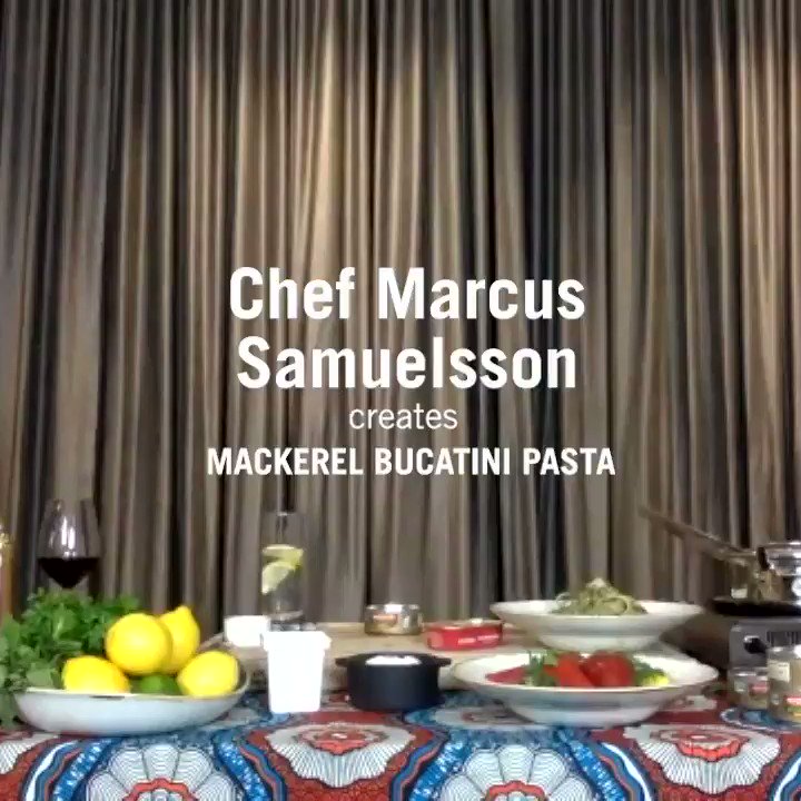 Cook like a pro, eat like royalty! Tomorrow night 10/26 6pm ET we're hosting a special Facebook Watch Party! Chef Marcus Samuelsson @MarcusCooks chases new flavors and shares a Mediterranean-style seafood pasta recipe fit for a king. Tune in for some flavorful, vibrant fun! https://t.co/0Xg9CgiaYc