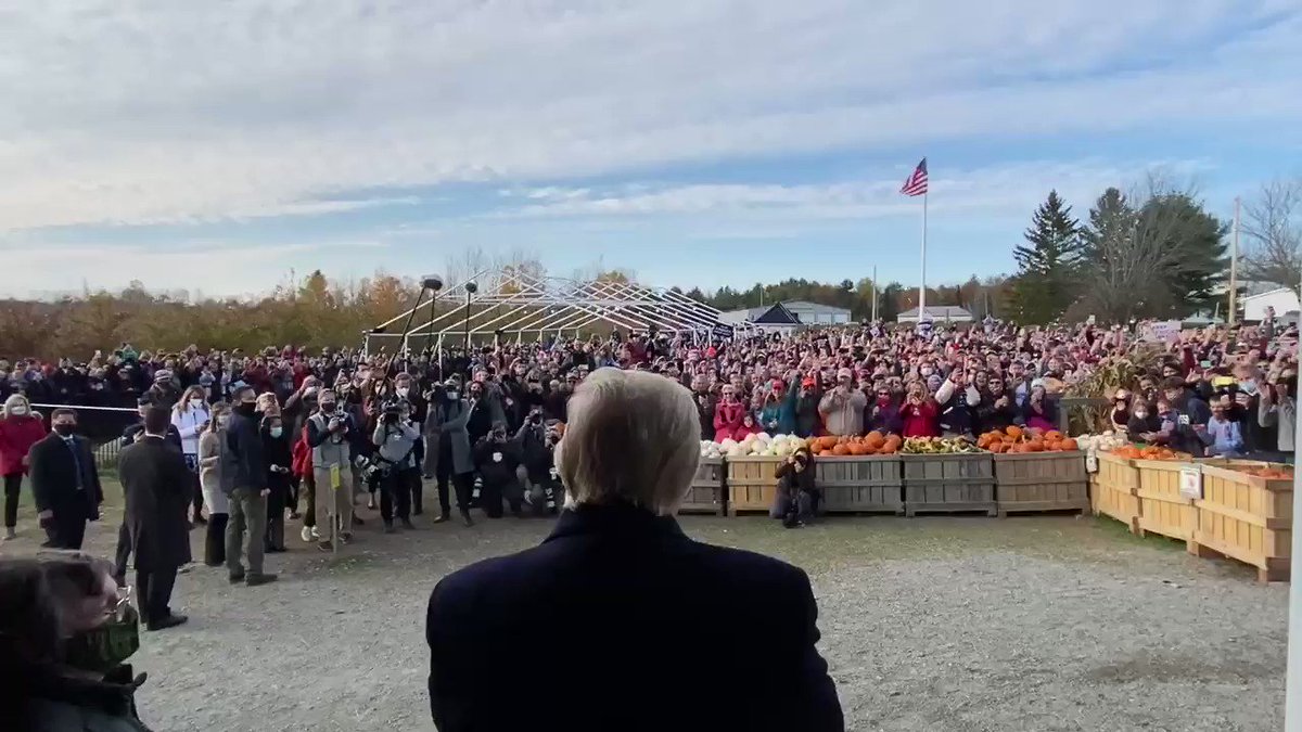 Donald J. Trump (@realDonaldTrump) on Twitter photo 26/10/2020 07:25:13 THANK YOU MAINE! #MAGA THANK YOU MAINE! #MAGA
