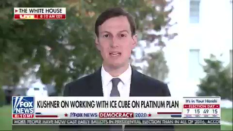 WOW... Kushner says Trump’s policies would help “complaining” black people — “but he can’t want them to be successful more than they want to be successful.”
🤔🤔🤔🤔 https://t.co/BNejZVsmmi