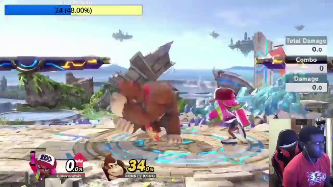 Colorondo8 on Twitter "Inkling's combos on platforms are BROKEN Got