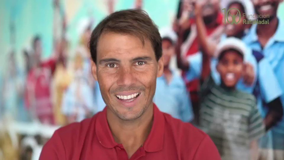 Así es como vivimos el deporte en mi fundación @frnadal. ¡Desde hace 10 años!
This is how we live sport in the #RafaNadalFoundation.
10 years!
#FRN10 años https://t.co/pybPtAllIs