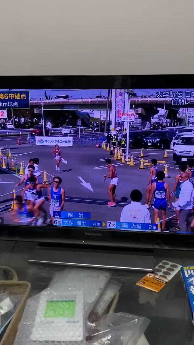 焼きジャケ侍 早稲田大学駅伝 長距離 諸冨 追いつかれるも最後まで食らいつき 先頭集団で襷リレー 7区はゲームチェンジャー鈴木創士 諸冨湧ワク大作戦 新 早稲田の鈴木神ってる