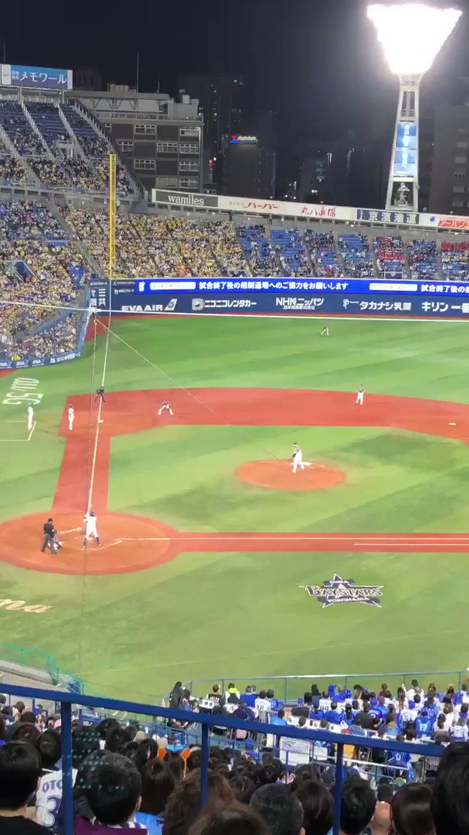 梶谷サヨナラタイムリーヒット 勝利 横浜 Dena ベイスターズ Baystars 梶谷隆幸 青い韋駄天 サヨナラタイムリーヒット サヨナラ勝ち ツイレポ