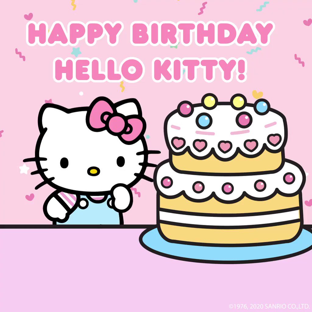 Hello Kitty on Twitter: “Happy Birthday, Hello Kitty! 🎂💖 It’s time to