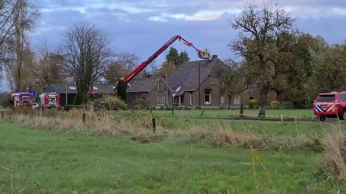 Melding schoorsteenbrand Papenkampsweg Epe